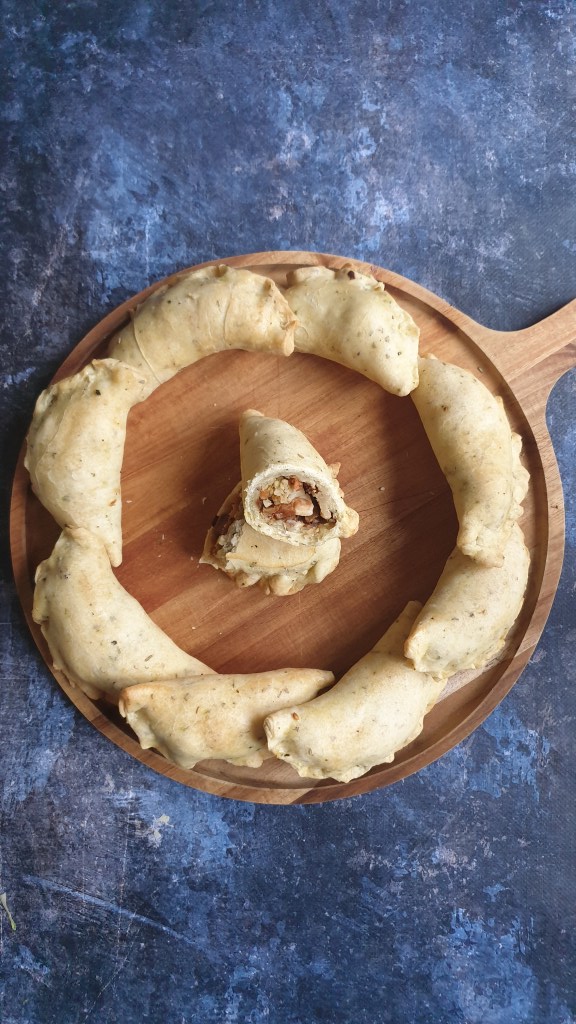 photo d'illustration de la recette de Chaussons aux légumes