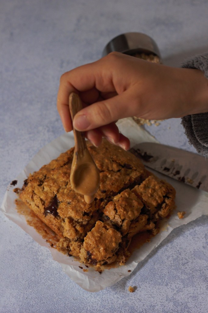 photo d'illustration de la recette de Blondie vegan