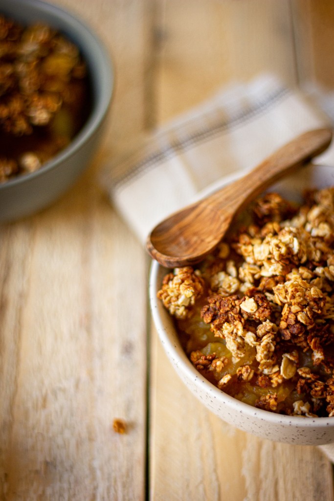 phot d'illustration de la recette Crumble sans gluten
