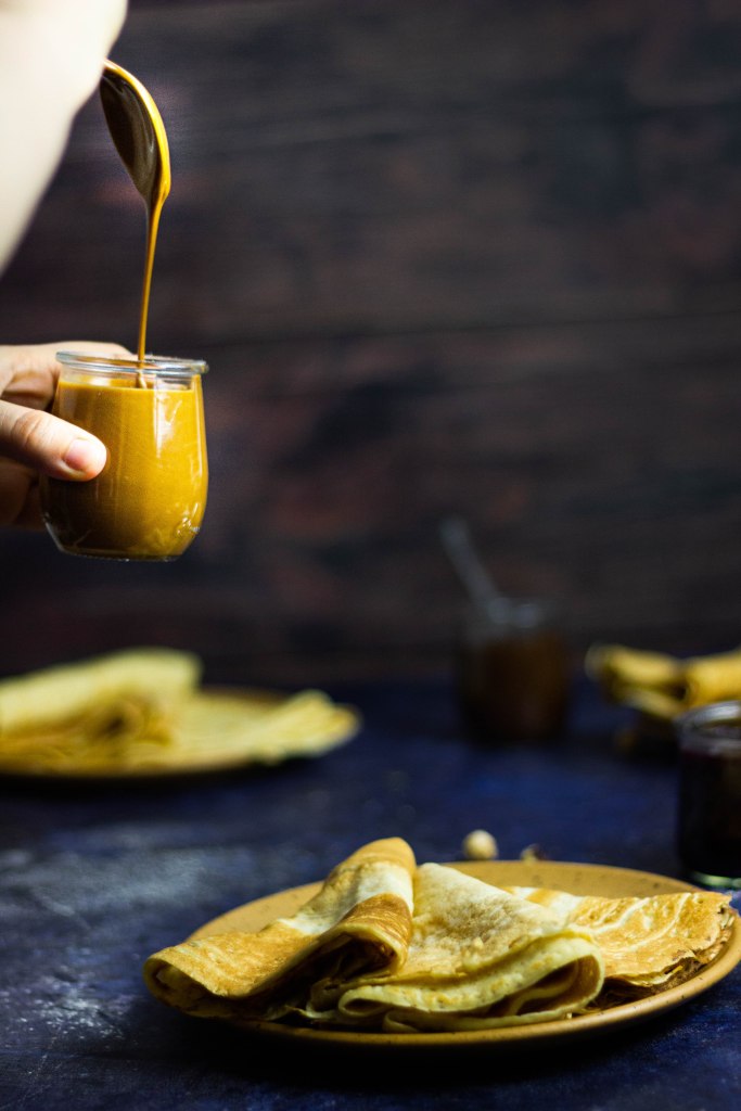 photo d'illustration de la recette de Crêpes vegan et moelleuse