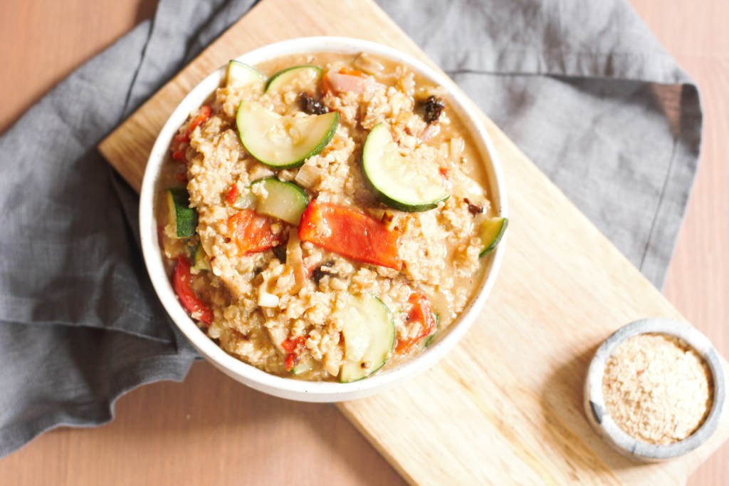 photo d'illlustration de la recette de Porridge salé