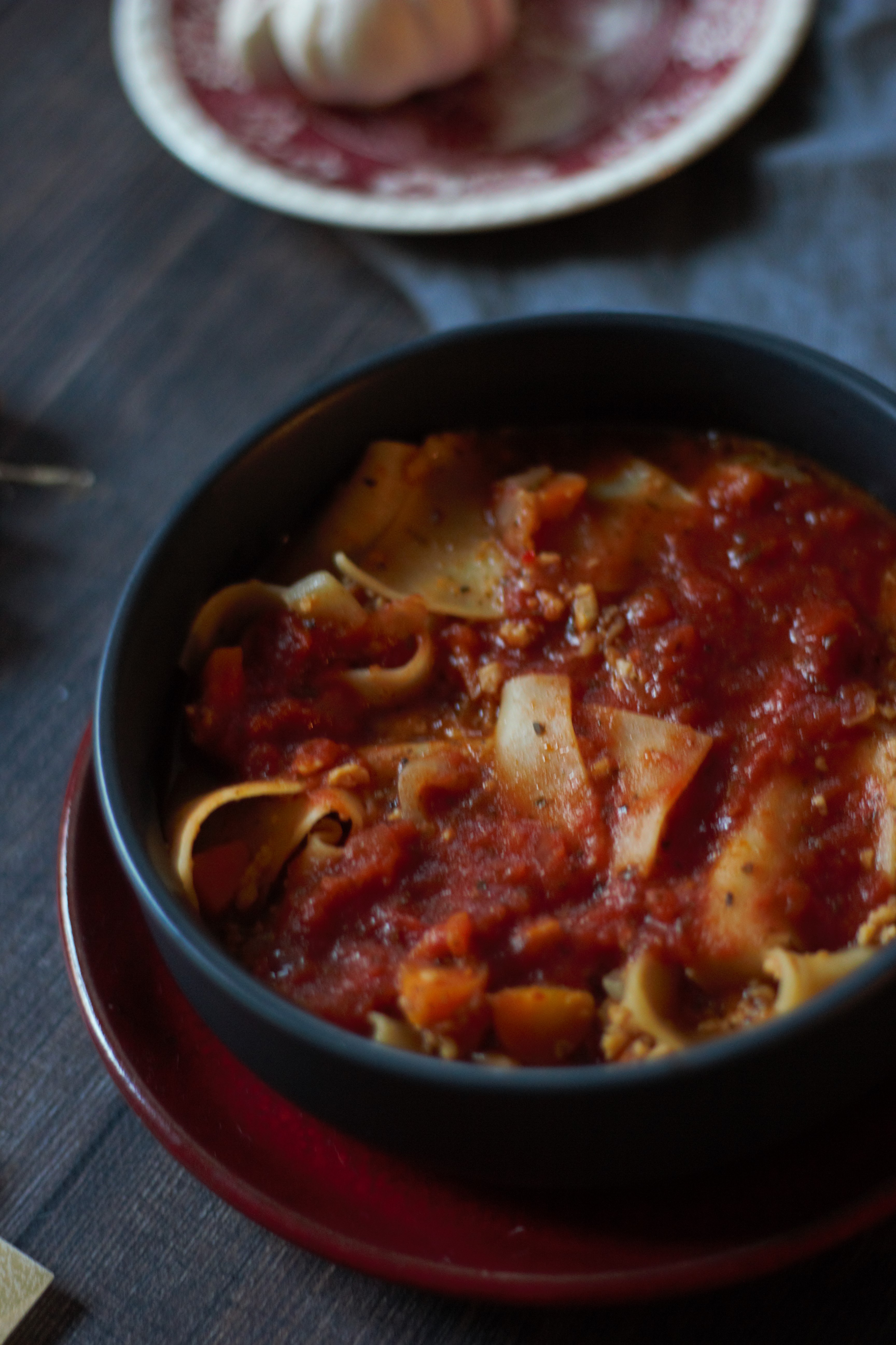 Photo d'illustration de la recette de lasagne bowl