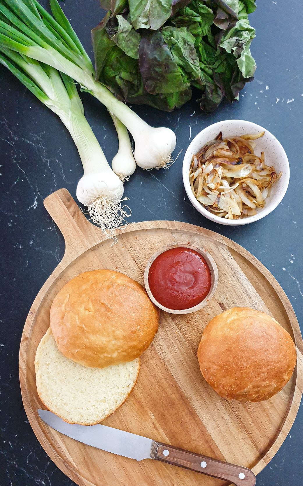 photo d'illustration e la recette de buns vegan