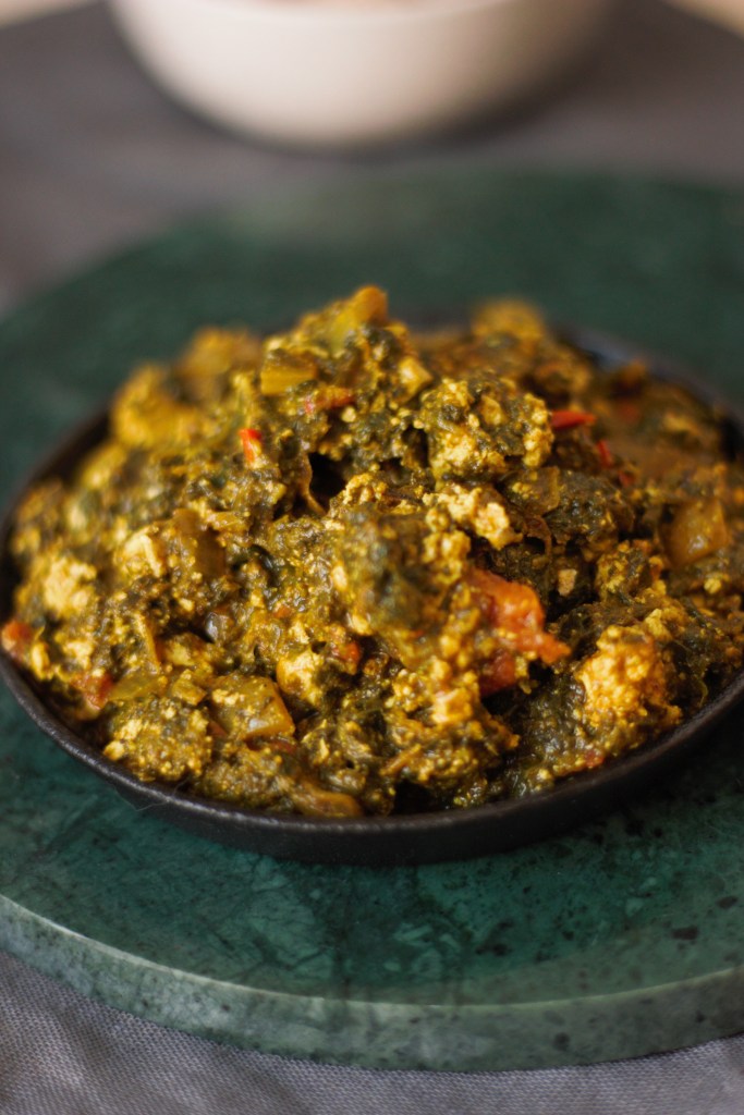 Photo d'illustration de Palak paneer vegan