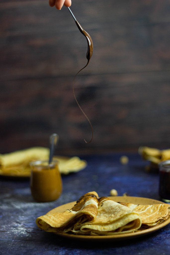 photo d'illustration de la recette de Crêpes vegan et moelleuse