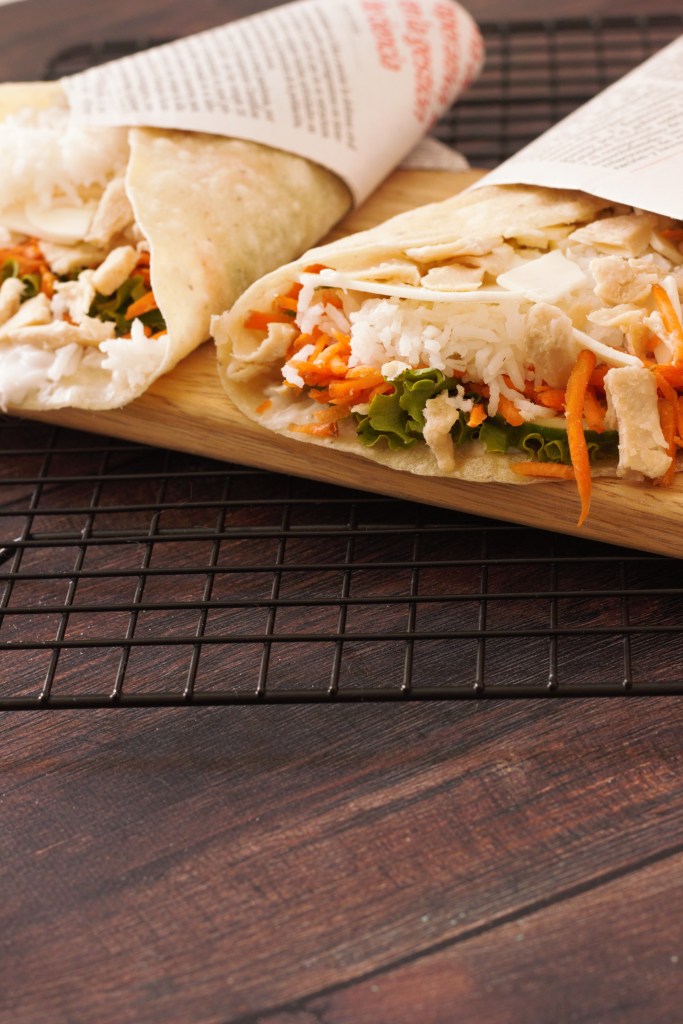 Photo d'illustration de la recette de Wraps maison