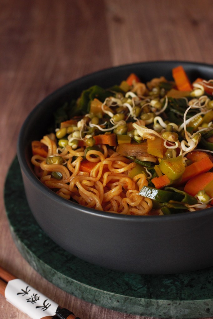 Photo d'illustration de la recette de Ramen amélioré