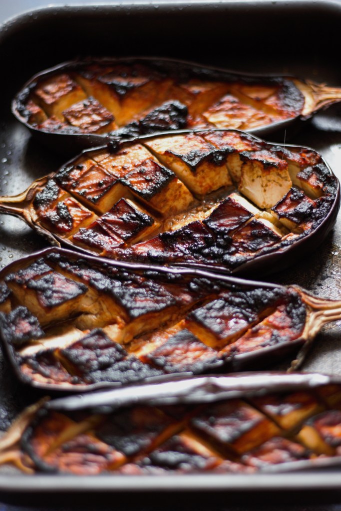 Photo d'illustration de la recette de Aubergines au miso