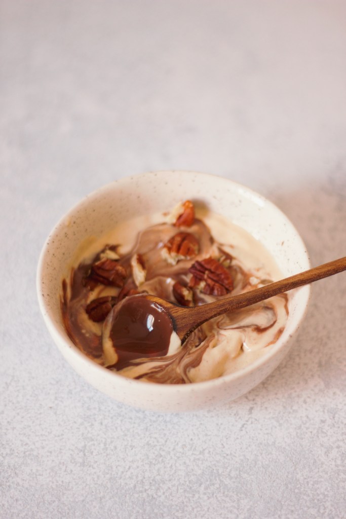 Photo d'illustration de ma recette de glace vegan sans banane ni coco